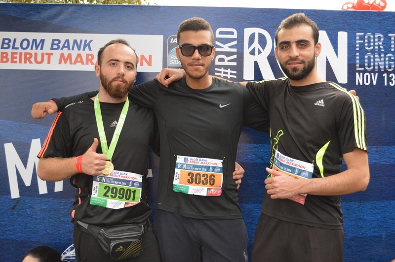BLOM BANK Photobooth at the BLOM BANK Beirut Marathon